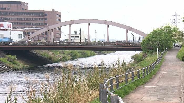 かぐや姫ゆかりの「潤井川」