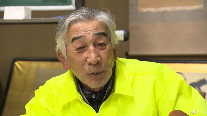 避難所生活を振り返る山本区長