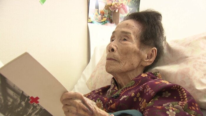 元看護学生 山下フジヱさん(95歳)