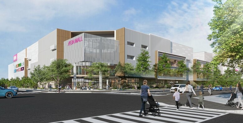 【宮城県初出店３０店】「イオンモール仙台上杉」１０月８日開業へ　東北大キャンパス跡地に最大級商業施設｜FNNプライムオンライン