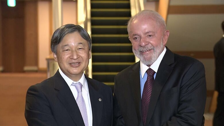 天皇陛下がブラジル・ルラ大統領とお別れの挨拶　6年ぶりの国賓行事終了「両国の友好親善がますます深まったことと確信しております」｜FNNプライムオンライン