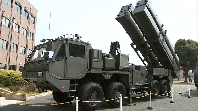 防衛省が12式地対艦誘導弾能力向上型を熊本県知事や熊本市長に展示し説明 地域住民への説明会を求める声も【熊本発】|FNNプライムオンライン