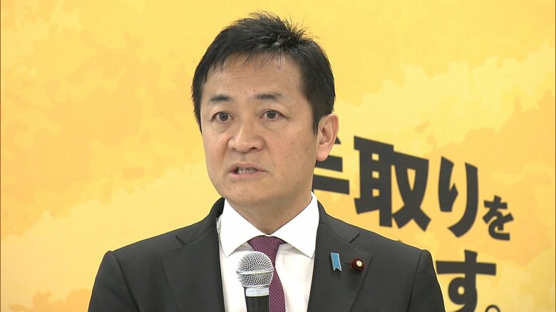 玉木代表「経済政策は国民民主党が引っ張っていく」　緊急対策を決定　ガソリン減税・“壁”178万円など｜FNNプライムオンライン