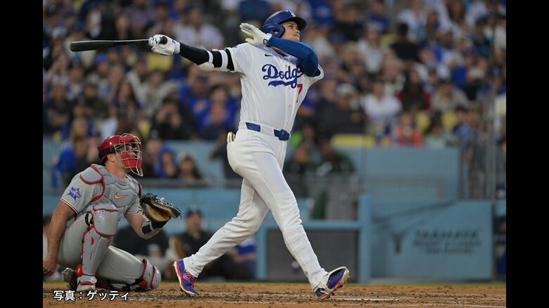 大谷翔平が2試合連続ホームラン　10号ソロで6年連続8度目の2桁到達　通算700打点も達成｜FNNプライムオンライン