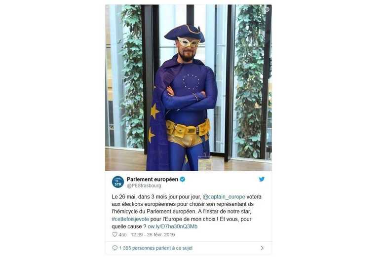 EU議会のツィート