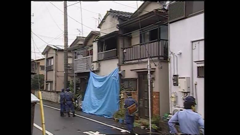 1996年当時の事件現場の様子