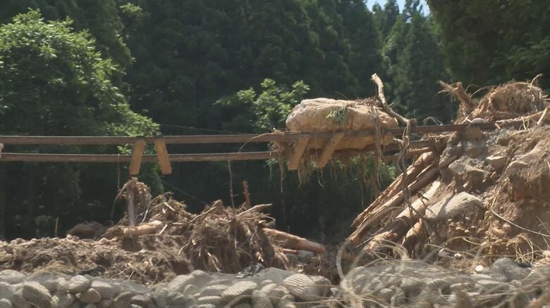 被災した米坂線（2022年）