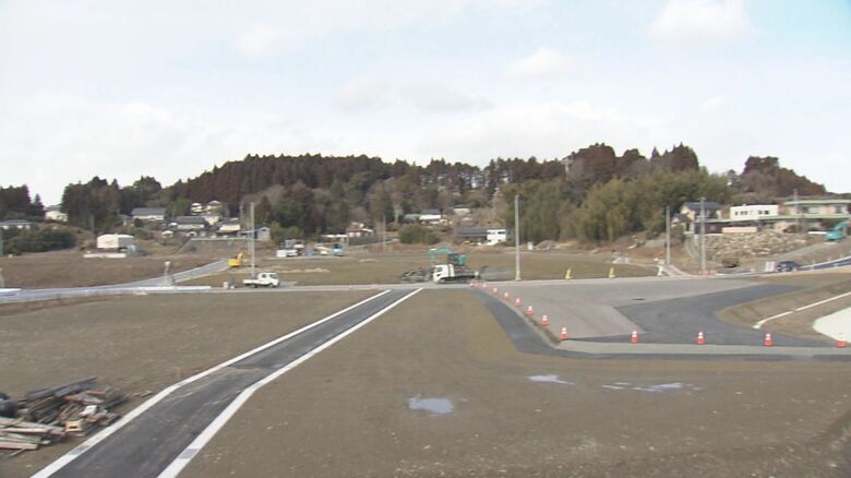 松崎片浜地区の土地活用率は０％。有効活用を期待していた住民からは落胆の声が聞かれた。