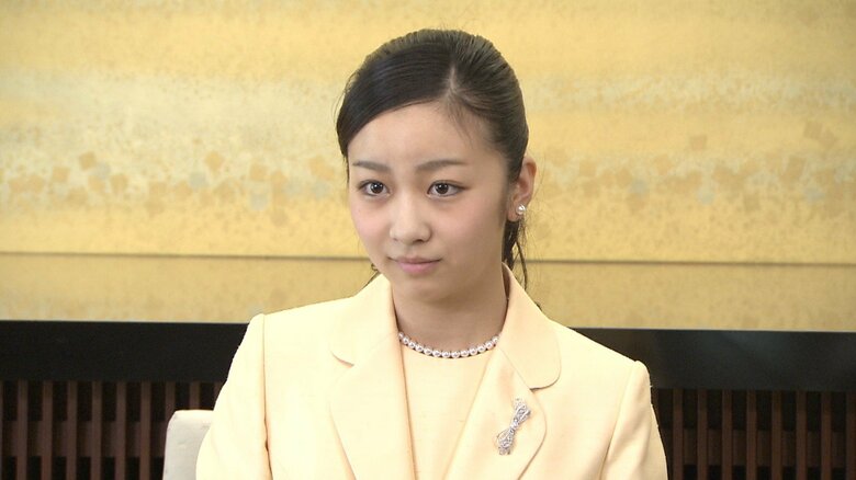 成年皇族になられた佳子さまの記者会見（2014年12月）