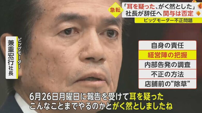 「組織的ということはないと思います」