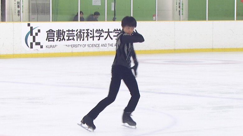 中四国九州選手権ジュニア男子2位の岡崎隼士