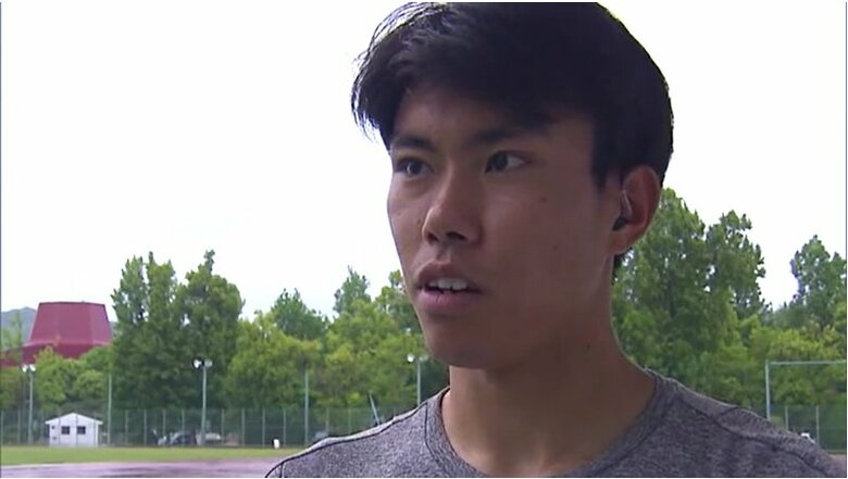 石本龍一朗選手