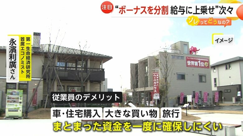 賞与の給与化について解説する第一生命経済研究所　首席エコノミスト・永濱利廣さん