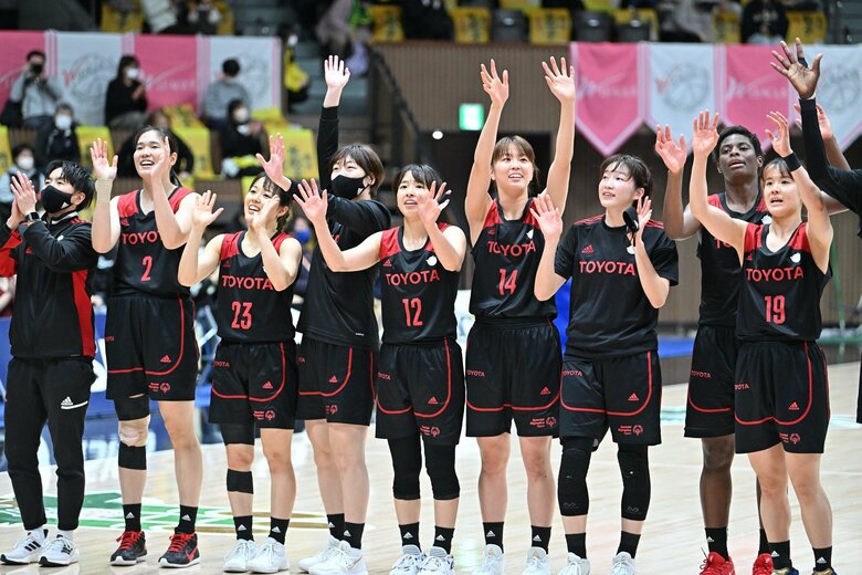 2位トヨタ自動車（1月4日、対ENEOS戦より）