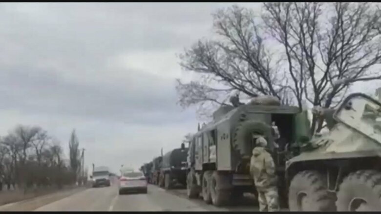 ロシアがウクライナに侵攻(2月25日)