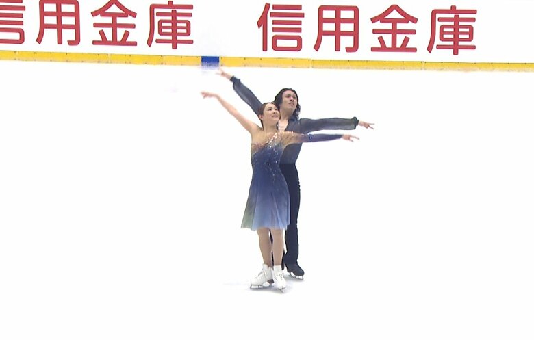 スピード感あるスケーティングで存在感をアピールした“ちいあつ”（西日本選手権）