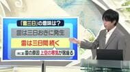 【天気／山形】上空に寒気が居座り雷は3日続く＆週末の詳しい天気　中村友祐気象予報士の予報(2)