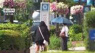 富山・高岡で今年初の猛暑日、午前中からすでに35度超え…昼過ぎには富山市で39度に達する予想
