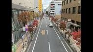 【速報】岡山市中心部・県庁通りで路線バスが急ブレーキ　３人軽傷もよう、うち１人搬送【岡山】