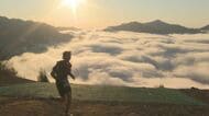 3年ぶりに見事な“雲海”…熊野古道などの絶景ポイント走るランニング大会 全国から参加した740人程が駆け抜ける