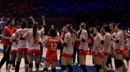 【速報】日本がセットカウント1対3でタイに敗れる　今大会でのロス五輪出場権獲得ならず　バレーボールアジア選手権<br />