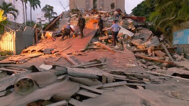 建物倒壊で死者1万人を超える可能性　南米ベネズエラでM7クラス地震2回　国際空港の天井…