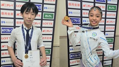 「1位でびっくり！」男子は菊池英仁が初優勝！女子は1番滑走の小関夏帆が高得点で優勝【全日本ノービスA結果】