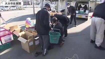 「気持ちが晴れる」佐賀関の避難所に移動販売車 束の間の買い物に　大分市大規模火災