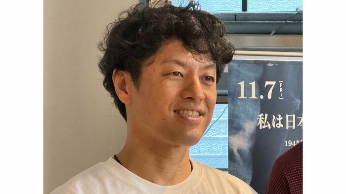 竹内監督は上映の合間に観客と交流する場を持っていた