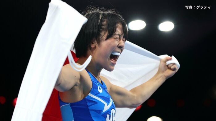 試合後の藤波選手