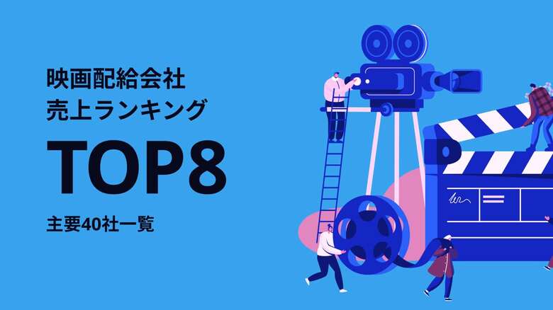 映画配給会社売上ランキングを公開