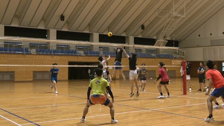 横手からバレーボール「Vリーグ」目指し本格始動　春高バレー全国出場常連校の雄物川高OB中心チーム【秋田発】｜FNNプライムオンライン