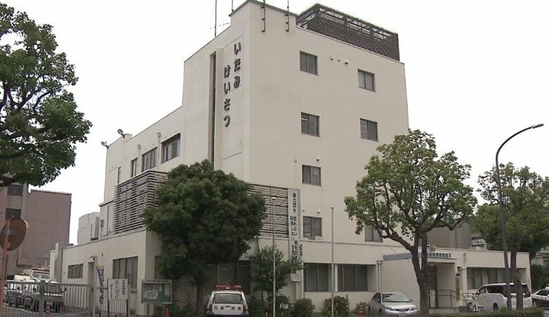 警察官の宿舎に侵入か　56歳男を邸宅侵入の疑いで現行犯逮捕　取り壊し予定で無人のはずが…内側からチェーンで施錠　兵庫・伊丹市｜FNNプライムオンライン