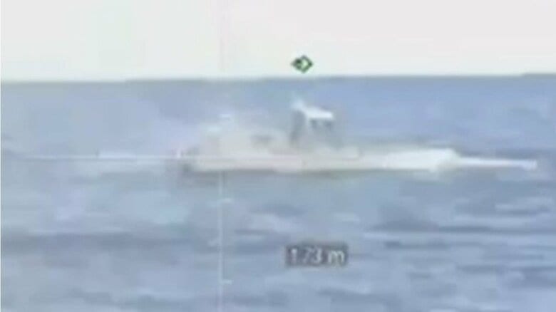 史上初 無人水上艇(USV)同士の洋上決戦 ロシアvsウクライナ 日本周辺海域で起きる可能性は|FNNプライムオンライン
