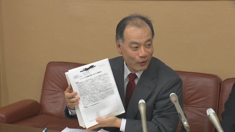 富山県の高校再編、県高校教職員組合が大規模校計画に反対　3204人分の署名を提出 「目が届かない」｜FNNプライムオンライン