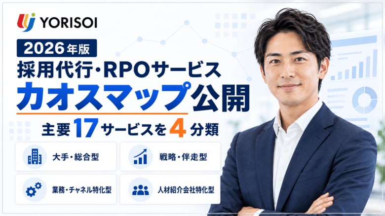 株式会社YORISOI、「2026年版 採用代行・RPOサービス カオスマップ」を公開
