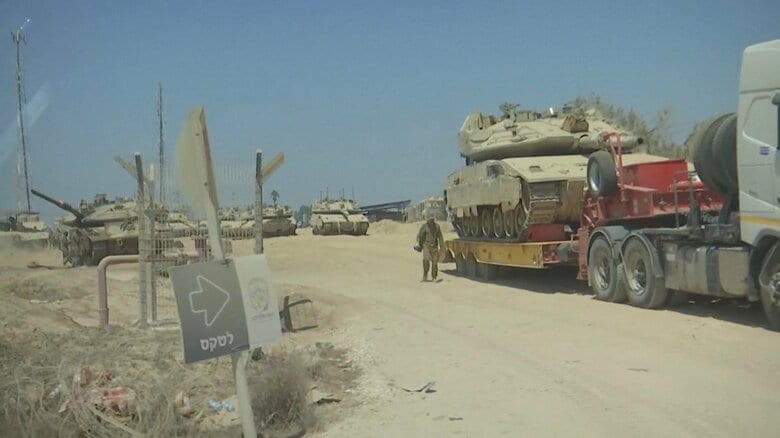 イスラエル軍、ガザ市への制圧作戦開始を発表“ハマス拠点のガザ市への攻撃強化”　約100万人が避難｜FNNプライムオンライン