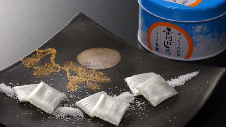 これが「霜ばしら」(提供:九重本舗 玉澤)