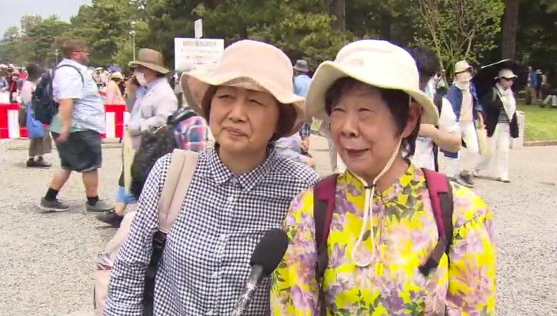 「斎王代もちゃんと見えました」