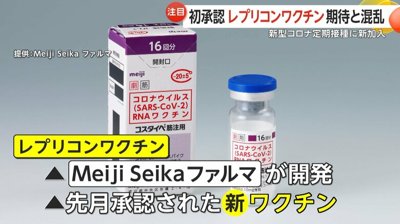 「Meiji Seika ファルマ」が開発、9月に承認されたばかりの新ワクチン