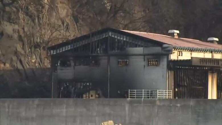 定置網の保管倉庫