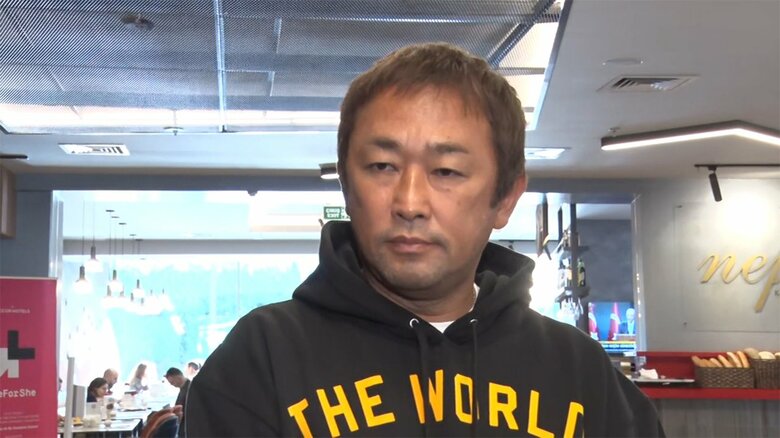 トルコで取材に応じるガーシー議員（午後3時ごろ）