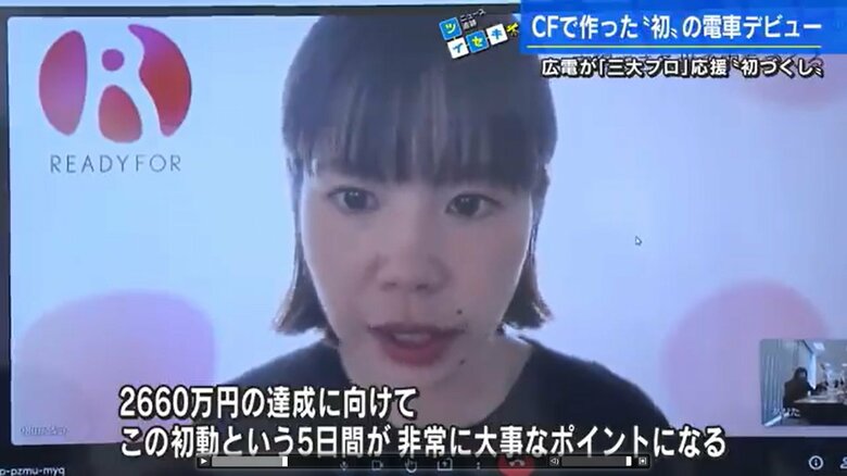 クラウドファンディング会社の担当者