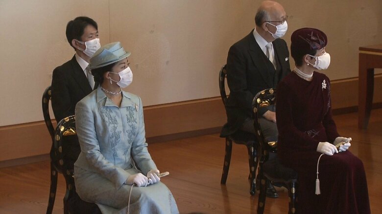 今年の｢講書始の儀｣はおよそ1時間に渡って行われた