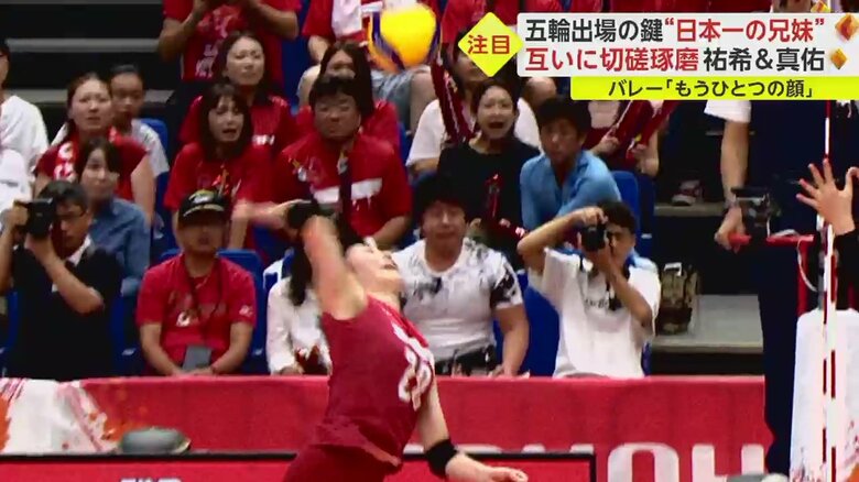 妹・石川真佑選手(23)