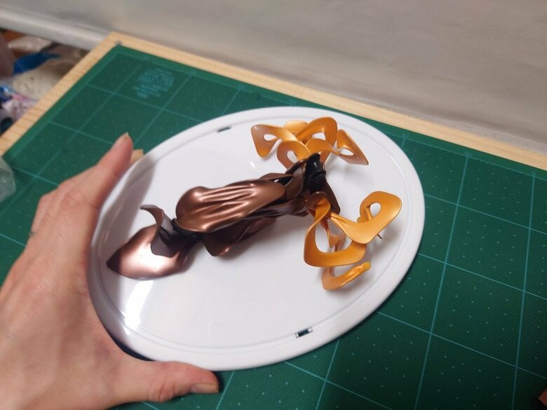 「神鹿–春雷–」制作途中