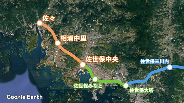 3月23日から「佐々IC～佐世保中央IC」が4車線となる