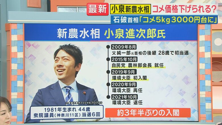 小泉進次郎氏のこれまでのキャリア