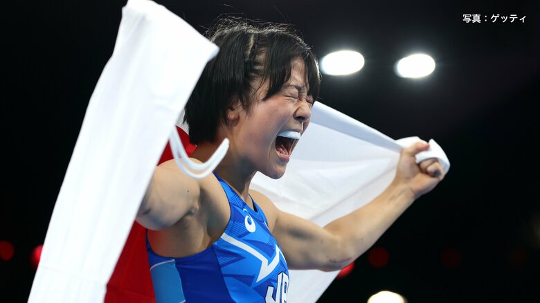 試合後の藤波選手