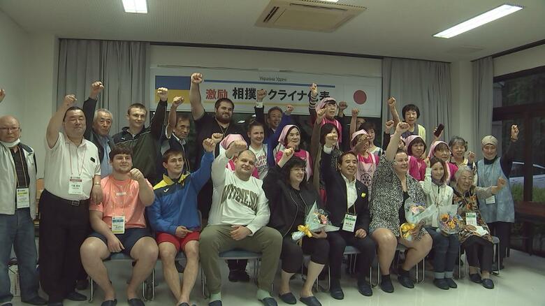 相撲ウクライナ代表と彼らを支えた地元の人々